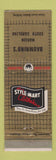 Matchbook Cover - Style Mart Men's Clothes Baumrind's Marion SC WEAR
