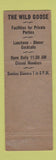 Matchbook Cover - The Wild Goose Wawa PA