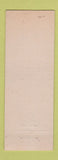Matchbook Cover - AETNA Insurance George Hoopy Harrisburg PA