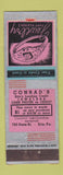 Matchbook Cover - Conrad's Jewelry Erie PA
