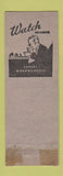 Matchbook Cover - Conrad's Jewelry Erie PA