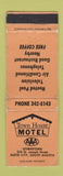 Matchbook Cover - Town House Motel Rapid City SD WORN