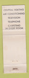 Matchbook Cover - Wrangler Motel Mobridge SD WORN