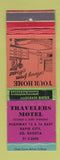 Matchbook Cover - Travelers Motel Rapid City SD