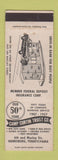 Matchbook Cover - Camp Curtin Trust Harrisburg PA bank