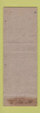 Matchbook Cover - Marmac Hotel Columbia SC WEAR