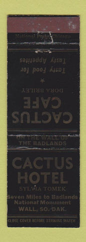 Matchbook Cover - Cactus Hotel Wall SD