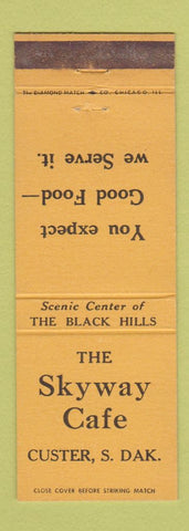 Matchbook Cover - Skyway Cafe Custer SD