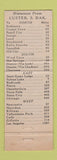 Matchbook Cover - Skyway Cafe Custer SD