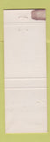 Matchbook Cover - West Motel Edgemont SD WEAR