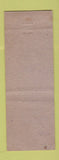 Matchbook Cover - Merchants Hotel Chamberlain SD