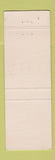 Matchbook Cover - Bennington Motel VT