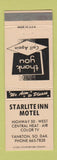 Matchbook Cover - Starlite Inn Motel Yankton SD