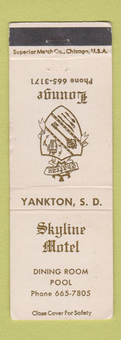 Matchbook Cover - Skyline Motel Yankton SD WEAR