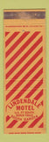 Matchbook Cover - Lindendale Motel Sioux Falls SD WEAR