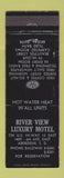 Matchbook Cover - River View Luxury Motel Aberdeen SD WEAR