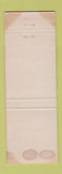Matchbook Cover - Center Motel Stowe VT WEAR