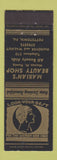 Matchbook Cover - Marian's Beauty Shop Pottstown PA girlie