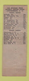 Matchbook Cover - Butler's Motor Court Jacksonboro SC