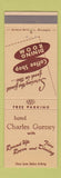 Matchbook Cover - Hotel Charles Grundy Yankton SD
