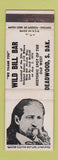 Matchbook Cover - Wild Bill Bar Deadwood SD