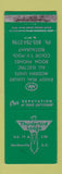 Matchbook Cover - Thunderbird Lodge Hardeeville SC WORN