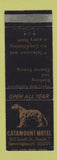 Matchbook Cover - Catamount Motel Bennington VT WEAR