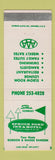Matchbook Cover - Spruce Pond Inn Motel Stowe VT