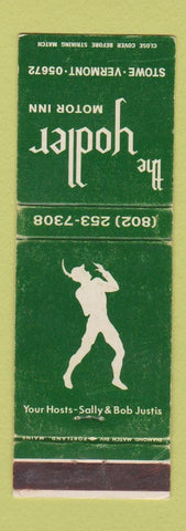 Matchbook Cover - The Yodler Motor Inn Stowe VT WEAR