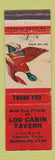Matchbook Cover - Log Cabin Tavern Randolph UT