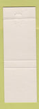 Matchbook Cover - Bongo Lounge Salt Lake City UT BLUE WEAR