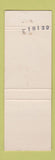 Matchbook Cover - University Club Salt Lake City UT