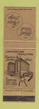 Matchbook Cover - Hotel Utah Salt Lake City UT
