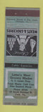 Matchbook Cover - Lutter's Meat Grocery York PA WORN