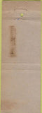 Matchbook Cover - Ambassador Hotel New York City