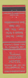 Matchbook Cover - Perkiomen Bridge Hotel Collegeville PA WEAR