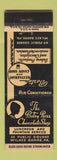 Matchbook Cover - Betsy Ross Chocolate Shop Wilkes Barre PA