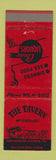 Matchbook Cover - The Tavern Restaurant Cynwyd PA