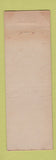 Matchbook Cover - City Club Erie PA