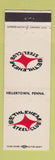 Matchbook Cover - Bethlehem Steel Club Hellertown PA