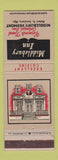 Matchbook Cover - Middlebury Inn VT