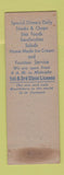 Matchbook Cover - Brattleboro Restaurant VT WEAR
