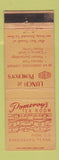 Matchbook Cover - Pomeroy's Tea Room Restaurant Harrisburg PA WEAR