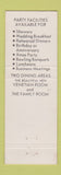 Matchbook Cover - Serajini's Italian Restaurant Erie PA
