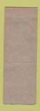 Matchbook Cover - Paradise Restaurant Bennington VT WORN