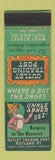Matchbook Cover - Unkle Abner Outlet Trading Post Rutland VT WEAR