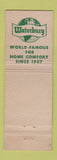 Matchbook Cover - Waterbury Heating Cooling Grimms Sharon PA