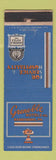 Matchbook Cover - Grenoble Hotels Harrisburg PA WEAR