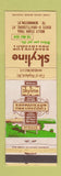 Matchbook Cover - Skyline Retaurant Marlboro VT