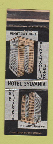 Matchbook Cover - Hotel Sylvania Philadelphia PA